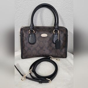 Coach Signature Mini Bennett Satchel
